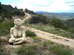 sculpture at Mayronnes